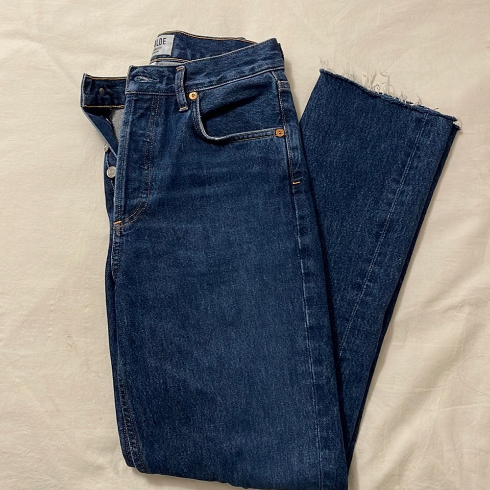 Agolde straight jean